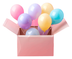 Подарочная коробка как символ праздника с Kidzz